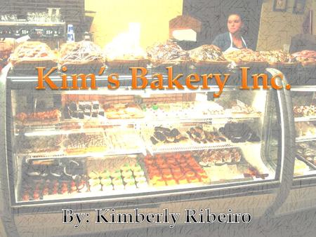   Single member LLC  A sole proprietorship with a limited liability company  They pass through taxation  Why a bakery?
