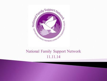 National Family Support Network 11.11.14. The Model and the Method The experience of family members in the research was very familiar Certain nuances.