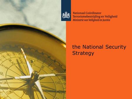 The National Security Strategy. Vital interests Threats Resilience.