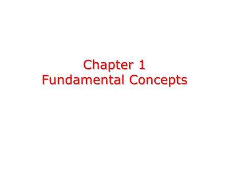 Chapter 1 Fundamental Concepts. signalpattern of variation of a physical quantityA signal is a pattern of variation of a physical quantity as a function.