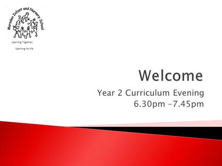 Year 2 Curriculum Evening 6.30pm -7.45pm Learning Together; Learning for life.