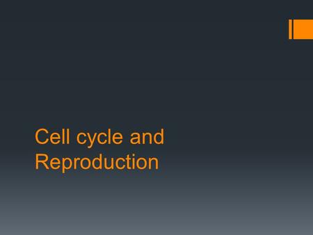 Cell cycle and Reproduction. BIO… LIFE…. THINK ABOUT THIS: What do we do in our lifetime? What are the major stages of our life?