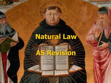 Natural Law AS Revision