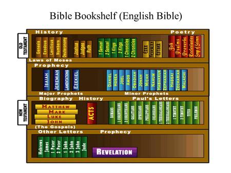 Bible Bookshelf (English Bible)