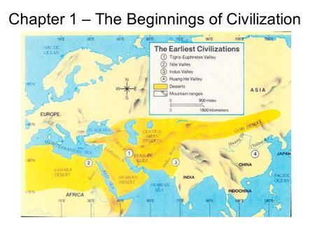 Chapter 1 – The Beginnings of Civilization