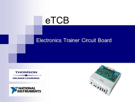 Electronics Trainer Circuit Board