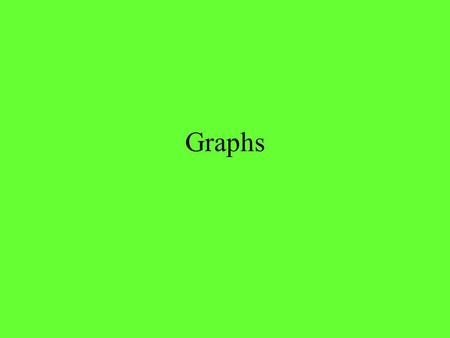 Graphs. The results of an experiment are often used to plot a graph. A graph can be used to verify the relation between two variables and, at the same.