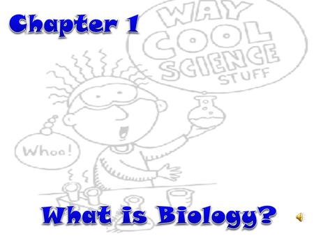 Chapter 1 What is Biology?.