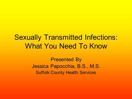 Sexually Transmitted Infections: What You Need To Know