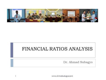 FINANCIAL RATIOS ANALYSIS