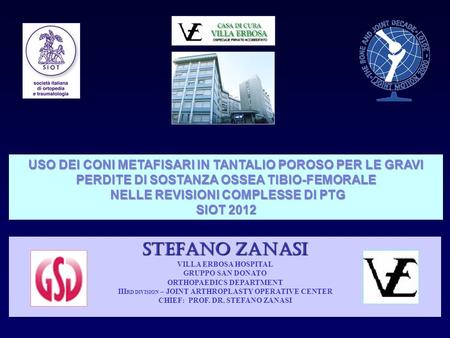 NELLE REVISIONI COMPLESSE DI PTG SIOT 2012 STEFANO ZANASI