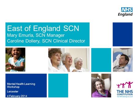 Mary Emurla, SCN Manager Caroline Dollery, SCN Clinical Director