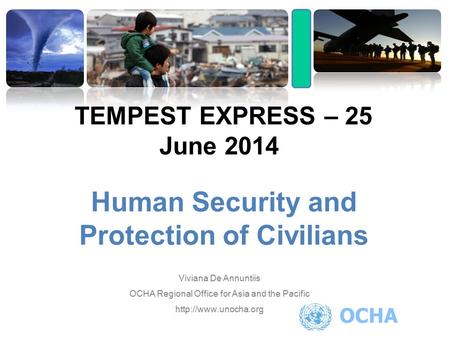 Human Security and Protection of Civilians