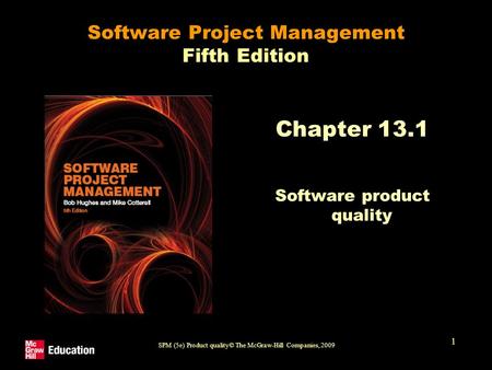 Software Project Management Fifth Edition