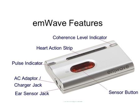 emWave Features Coherence Level Indicator Heart Action Strip