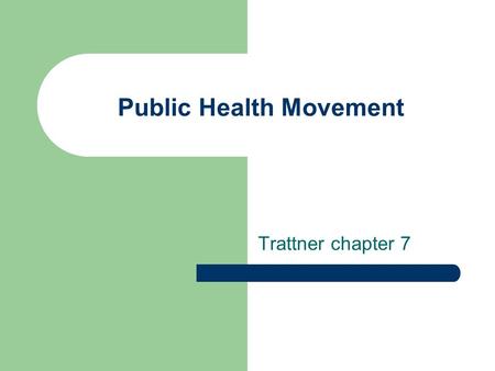 Public Health Movement