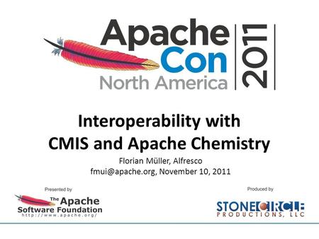 Interoperability with CMIS and Apache Chemistry