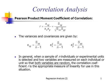 Regression Analysis (2)