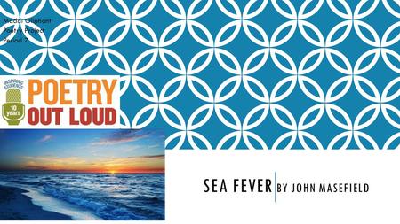 Sea fever by john Masefield