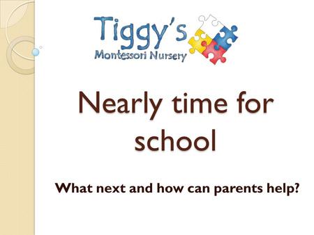 What next and how can parents help?