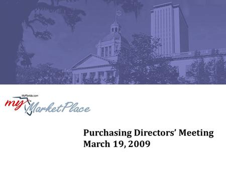 Purchasing Directors’ Meeting March 19, 2009. 2 Agenda Commodity Sourcing and Contracting Bureau Technology, Office Equipment and Special Programs Sourcing.