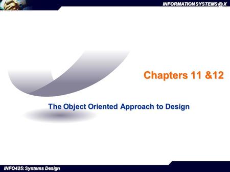 The Object Oriented Approach to Design