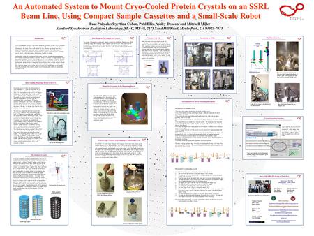 An Automated System to Mount Cryo-Cooled Protein Crystals on an SSRL Beam Line, Using Compact Sample Cassettes and a Small-Scale Robot Paul Phizackerley,