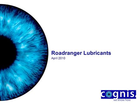 Roadranger Lubricants April 2010. 2 Agenda ●Who is Roadranger ●Roadranger Lubricants ●Roadranger in the Market ●Packaging and Distribution ●Extended Drain.