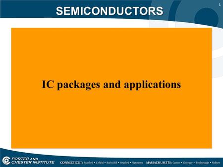 IC packages and applications