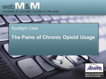 The Pains of Chronic Opioid Usage