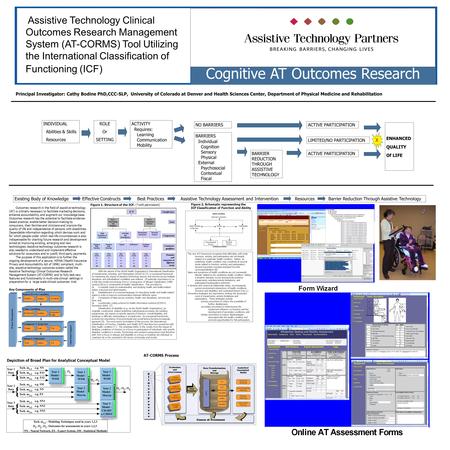 Assistive Technology Clinical Outcomes Research Management System (AT-CORMS) Tool Utilizing the International Classification of Functioning (ICF) Cognitive.