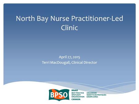 North Bay Nurse Practitioner-Led Clinic