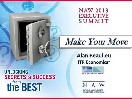 Make Your Move Alan Beaulieu ITR Economics ™ www.itreconomics.com.