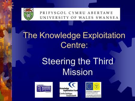 The Knowledge Exploitation Centre: Steering the Third Mission.