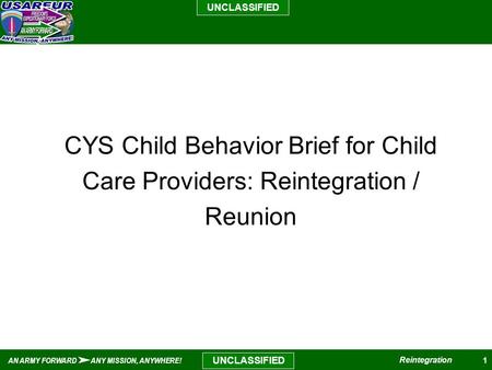 Resources for CYS Staff