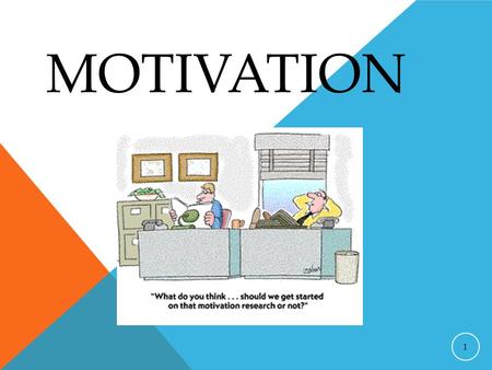 MOTIVATION 1. PERSPECTIVES ON MOTIVATION Five perspectives used to explain motivation include the following: 2 1.Instinct Theory (replaced by the evolutionary.