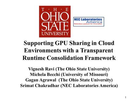 Supporting GPU Sharing in Cloud Environments with a Transparent