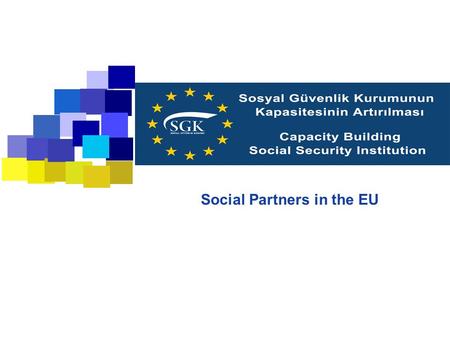 Social Partners in the EU. 2 Subjects  Social partnership in different socio-economic models  Social partnership: areas of influence  Collective bargaining.