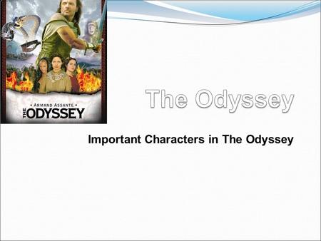 Important Characters in The Odyssey