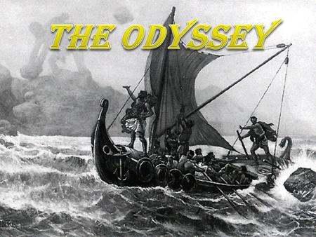 Setting: Odysseus is on Calypso’s Island Time: It picks up 10 years after the fall of Troy, which means he is 20 years away from home.