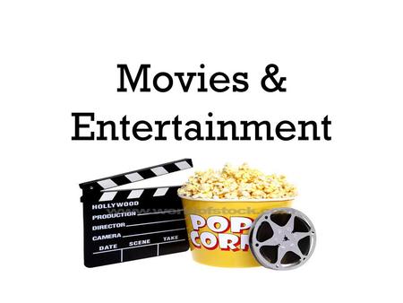 Movies & Entertainment