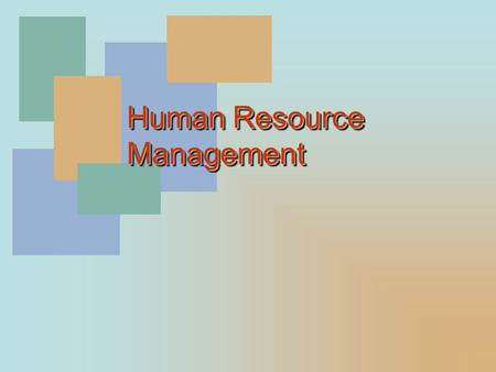 strategic human resource management powerpoint presentation