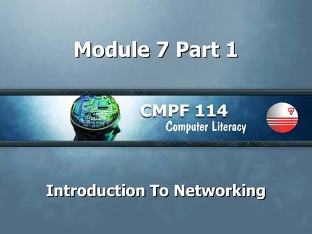 Introduction To Networking