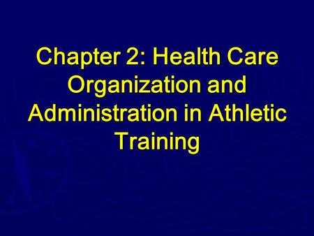 System of Healthcare Management