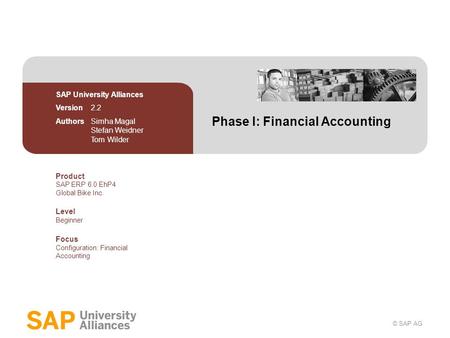 Phase I: Financial Accounting