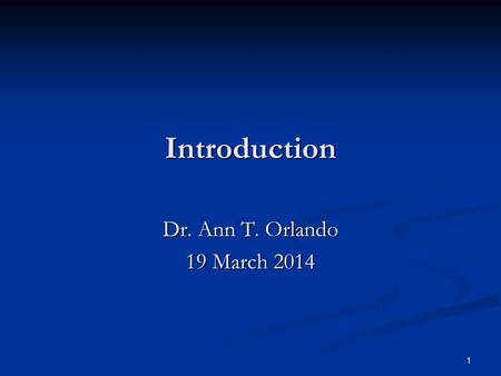 1 Introduction Dr. Ann T. Orlando 19 March 2014. 2 Introduction Who are the Church Fathers Who are the Church Fathers Liturgical Calendar Liturgical Calendar.