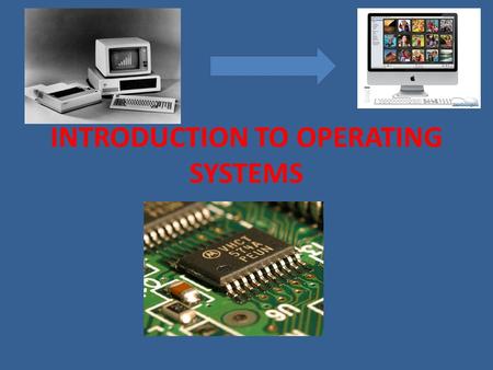INTRODUCTION TO OPERATING SYSTEMS. An operating system is a program that controls the overall activity of a computer. Like an orchestra conductor an operating.