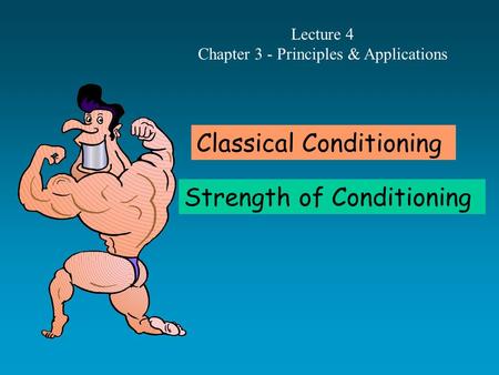 Chapter 3 - Principles & Applications