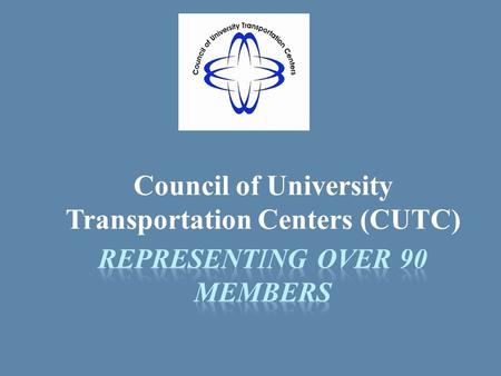 Council of University Transportation Centers (CUTC)