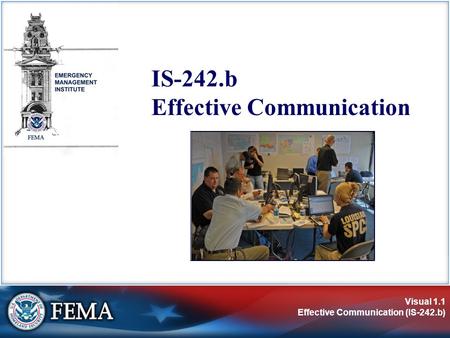 IS-242.b Effective Communication